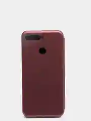 Бордовый чехол книжка Huawei HONOR 7C / 7A PRO / Y6 2018 / Y6 PRIME 2018