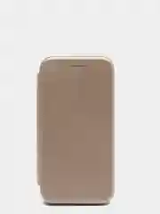 Золотой чехол-флип для Samsung J2 Prime / G530