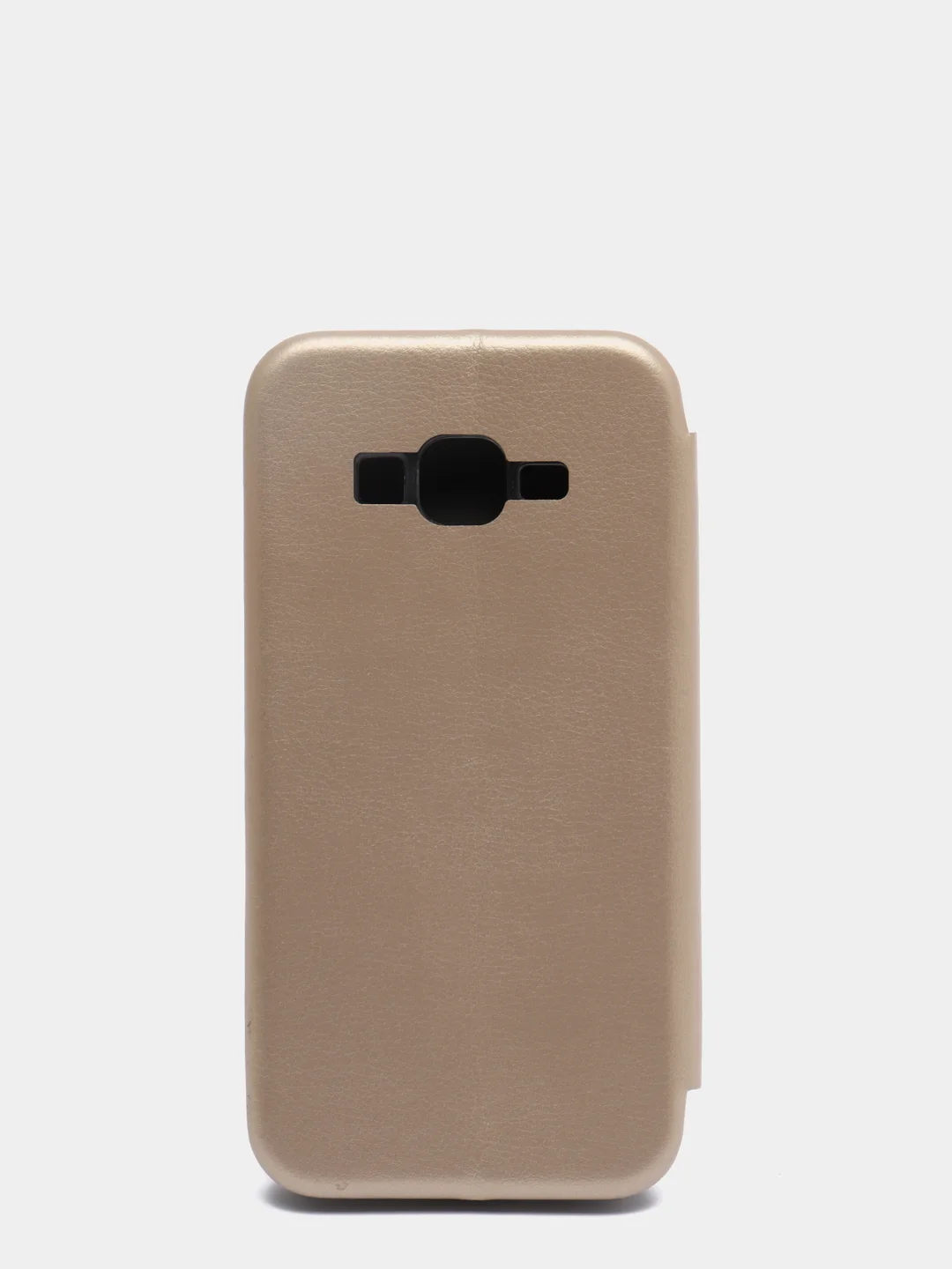 Золотой чехол-флип для Samsung J2 Prime / G530