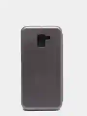 Серый чехол книжка SAMSUNG J6 2018