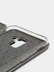 Серый чехол книжка SAMSUNG J6 2018
