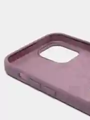Сиреневый чехол Silicone Case для iPhone 12 / iPhone 12 Pro, закрытый низ