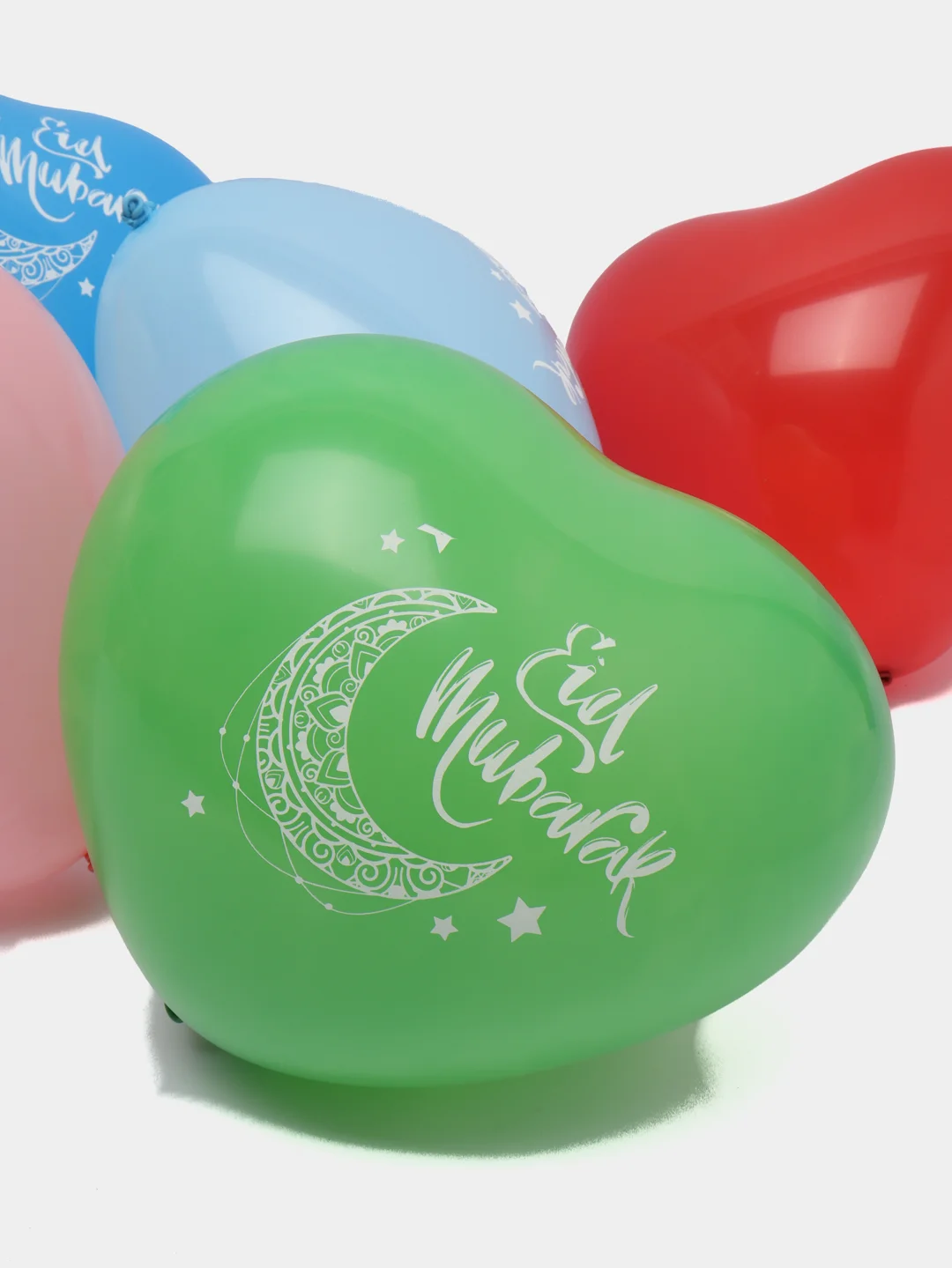 Шары сердце "Eid Mubarak"