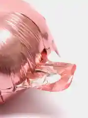 Розовый воздушный шар "Цифра 7" 80 см, розовый