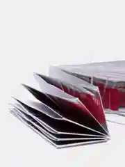 Формы для наращивания ногтей,прямоугольные серебряные,100 шт