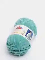 Мятный шерсть Пряжа Himalaya Dolphin Baby 100% Полиэстер 100г 120м