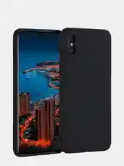 Бордовый чехол силиконовый для Xiaomi Redmi 9A