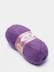 Пурпурный пряжа Alize Cotton Gold 55% Хлопок 45% Акрил 100г 330м Ализе Коттон Голд