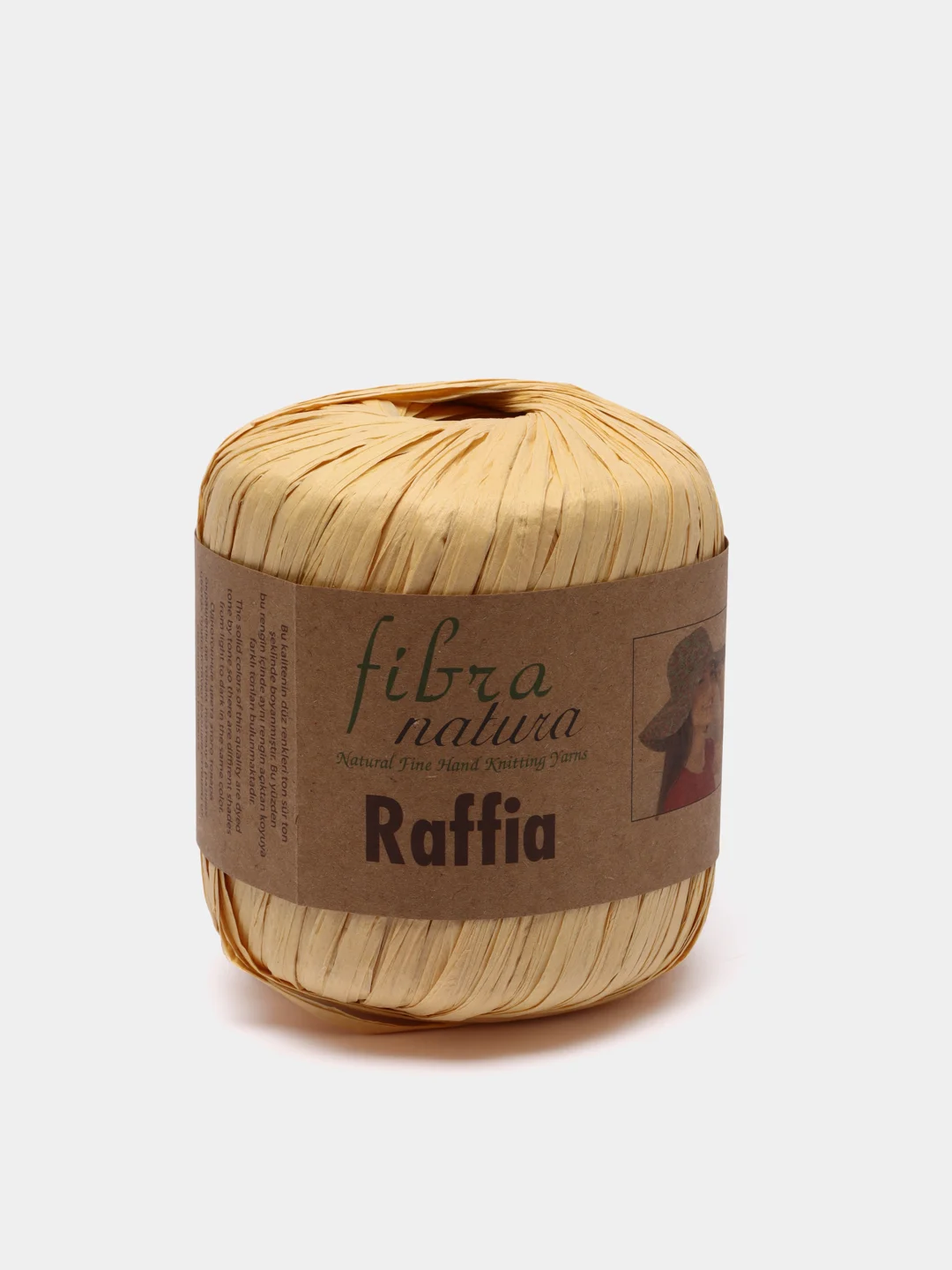 Пряжа Fibranatura Raffia 100% Вискоза 40г 90м Рафия