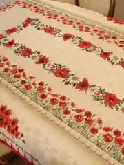 Скатерть на стол "Маки и ромашки", 135 х 175 см
