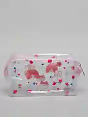 Розовый косметичка женская / Водонепроницаемая женская косметичка, прозрачная