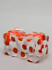 Оранжевый косметичка женская прозрачная / Водонепроницаемая косметичка