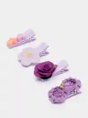 Фуксия детские резинки и заколки для волос