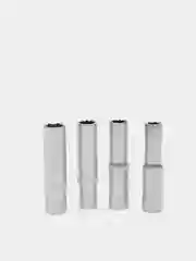 Головка торцевая, 1/4", удлиненная и обычная, 5-14 мм