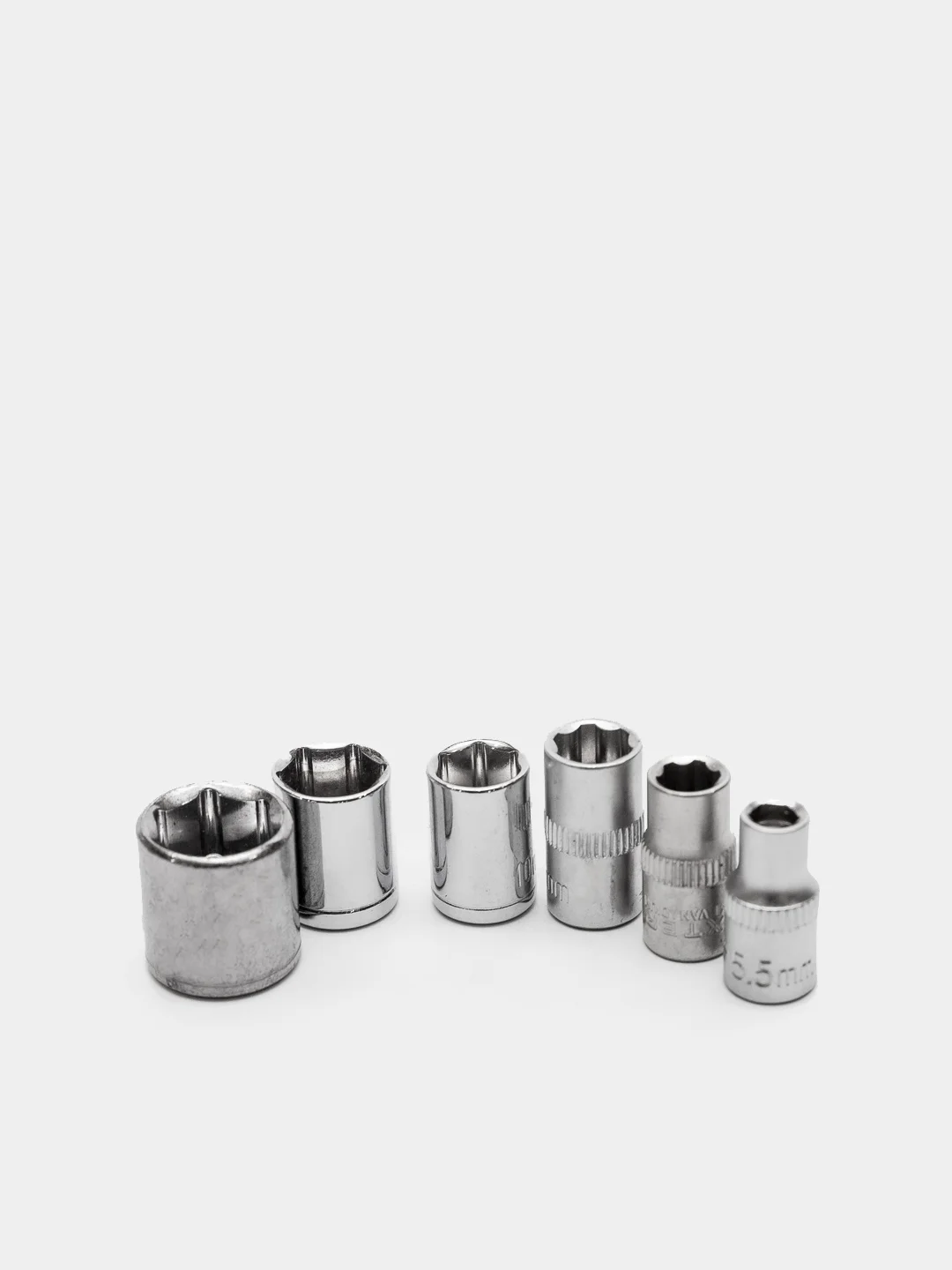 Головка торцевая, 1/4", удлиненная и обычная, 5-14 мм