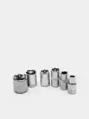 Головка торцевая, 1/4", удлиненная и обычная, 5-14 мм