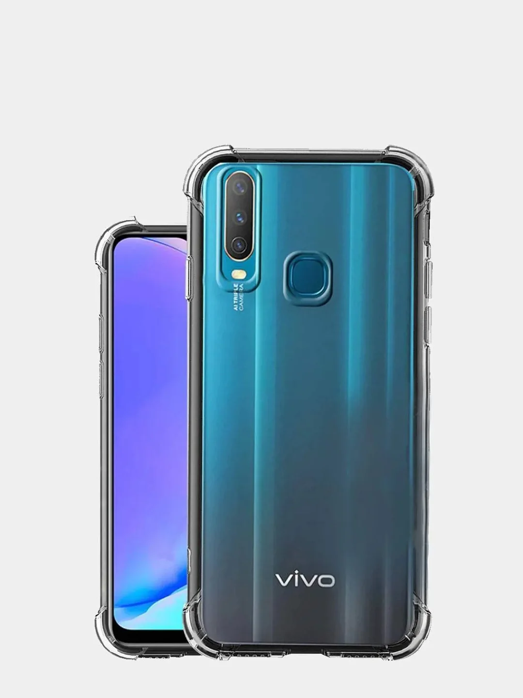 Антишок чехол Vivo Y15S,Y11 Y12 Y15n, Y17 Y19, Y5s V17 Y20 Y20i, Y30 Y50, Y53S, Y51 X50
