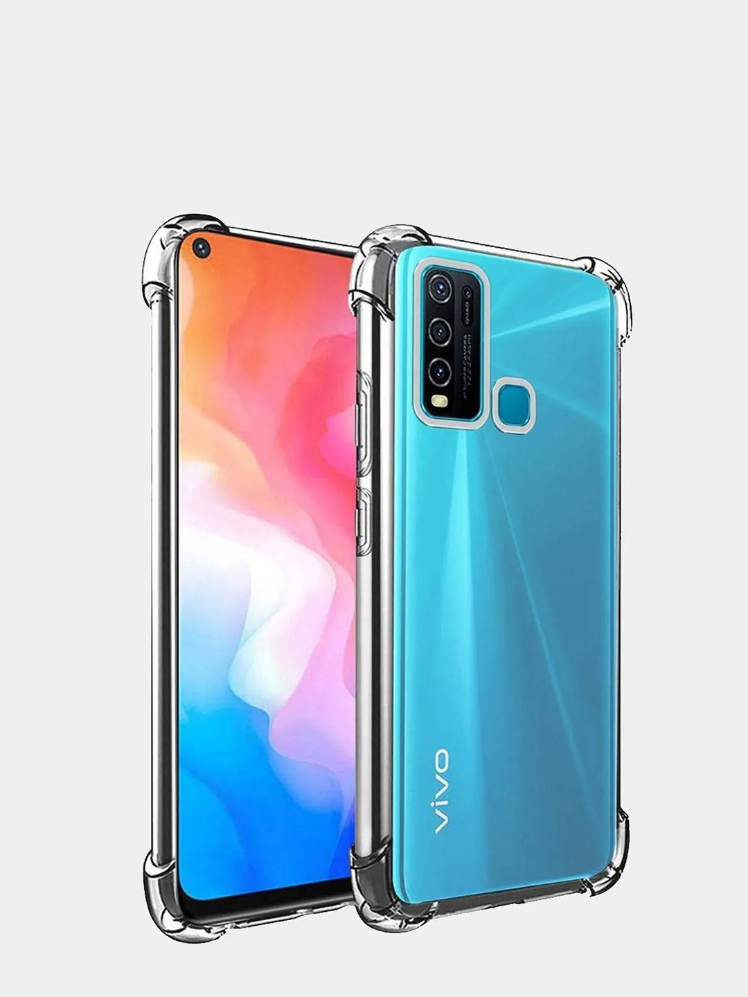 Антишок чехол Vivo Y15S,Y11 Y12 Y15n, Y17 Y19, Y5s V17 Y20 Y20i, Y30 Y50,  Y53S, Y51 X50 купить по цене 28.4 ₽ в интернет-магазине Магнит Маркет