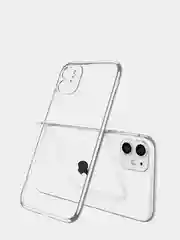 Силиконовый чехол Clear case iPhone XR, 11, 12 Pro Max, прозрачный, клип-кейс
