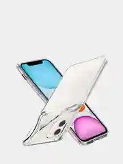 Чехол силиконовый для iPhone 11 Pro/XR/X/XS/7/8/SE/6/6S/5/5S/12/13/14 Pro Max, прозрачный