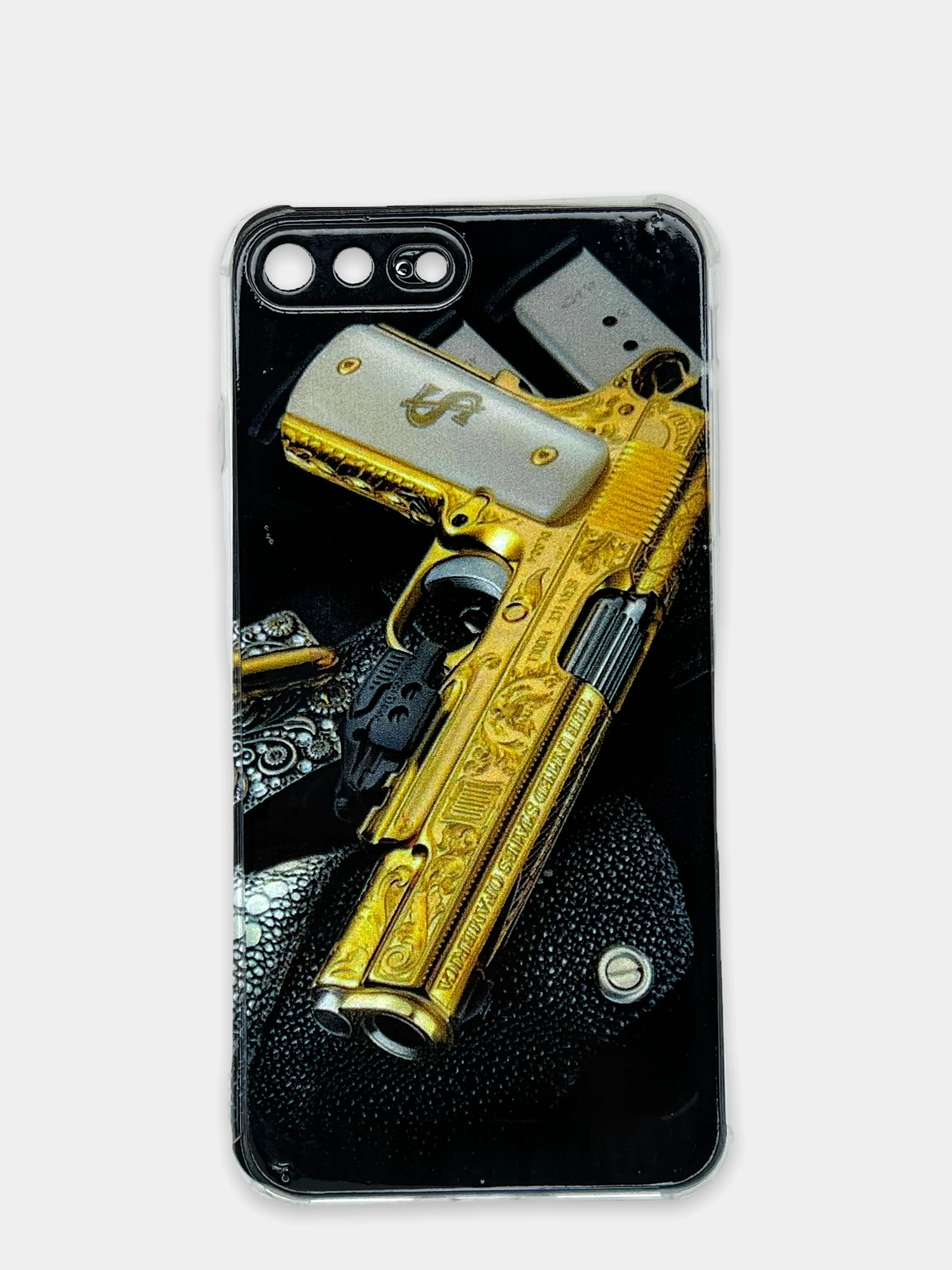 Приглушённый хаки чехол Apple iPhone 7 / 8 / SE 2020, 5 / 5s / SE 2016, 7 Plus / 8+ силиконовый с рисунком