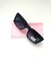 Черный очки солнцезащитные женские, имиджевые, UV400