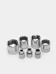 Головка торцевая, 3/8", удлиненная и обычная, 6-25 мм