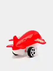 Красный игрушка "Самолёт Глазастик"