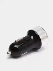Серый автомобильное зарядное устройство 2USB с дисплеем