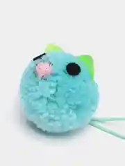 Голубой игрушка для кошек "Мышка погремушка с колокольчиком"