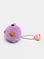 Сиреневый игрушка для кошек "Мышка погремушка с колокольчиком"