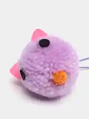 Сиреневый игрушка для кошек "Мышка погремушка с колокольчиком"