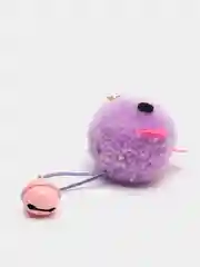 Сиреневый игрушка для кошек "Мышка погремушка с колокольчиком"
