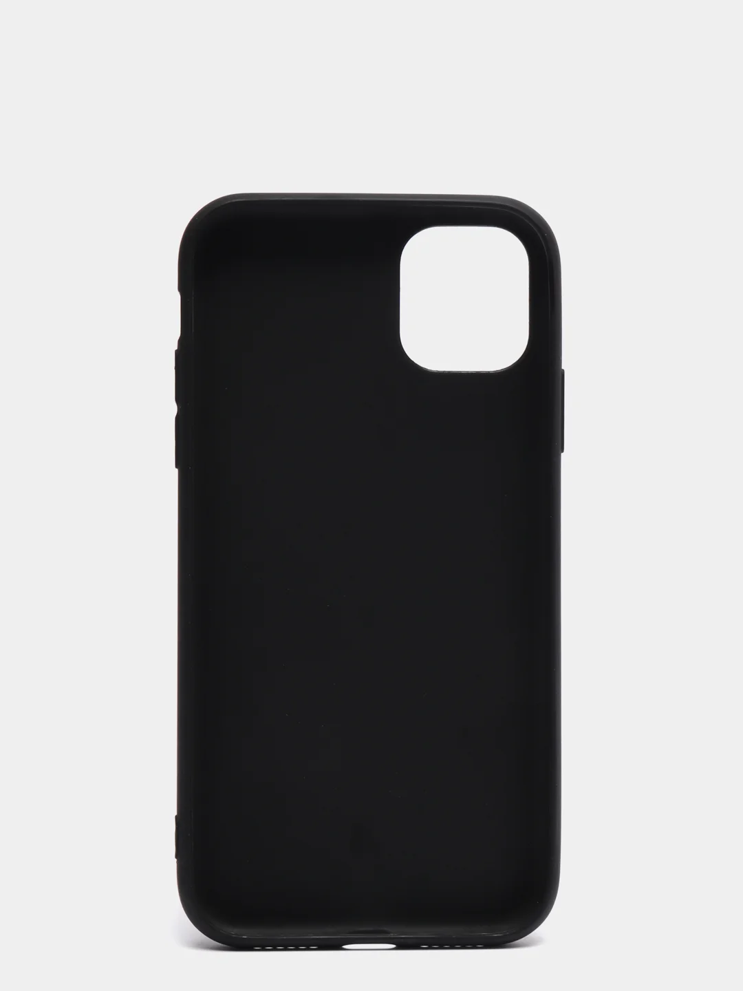 Чехол черный матовый силиконовый iPhone 11 XR X XS 7 8 SE