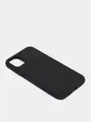 Чехол черный матовый силиконовый iPhone 11 XR X XS 7 8 SE