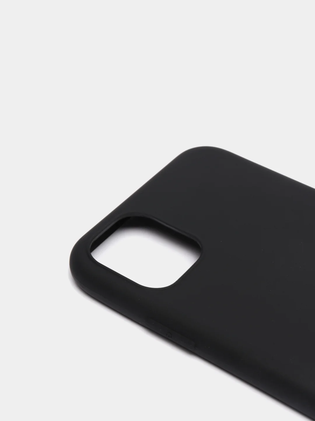 Чехол черный матовый силиконовый iPhone 11 XR X XS 7 8 SE
