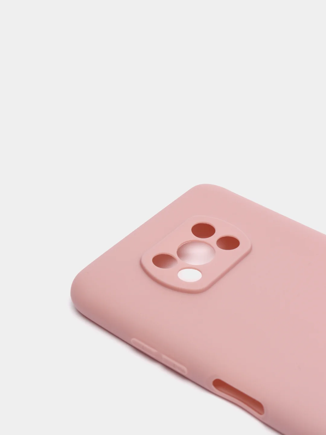 Бежевый чехол Xiaomi Poco X3 NFC / Poco X3 Pro, силиконовый