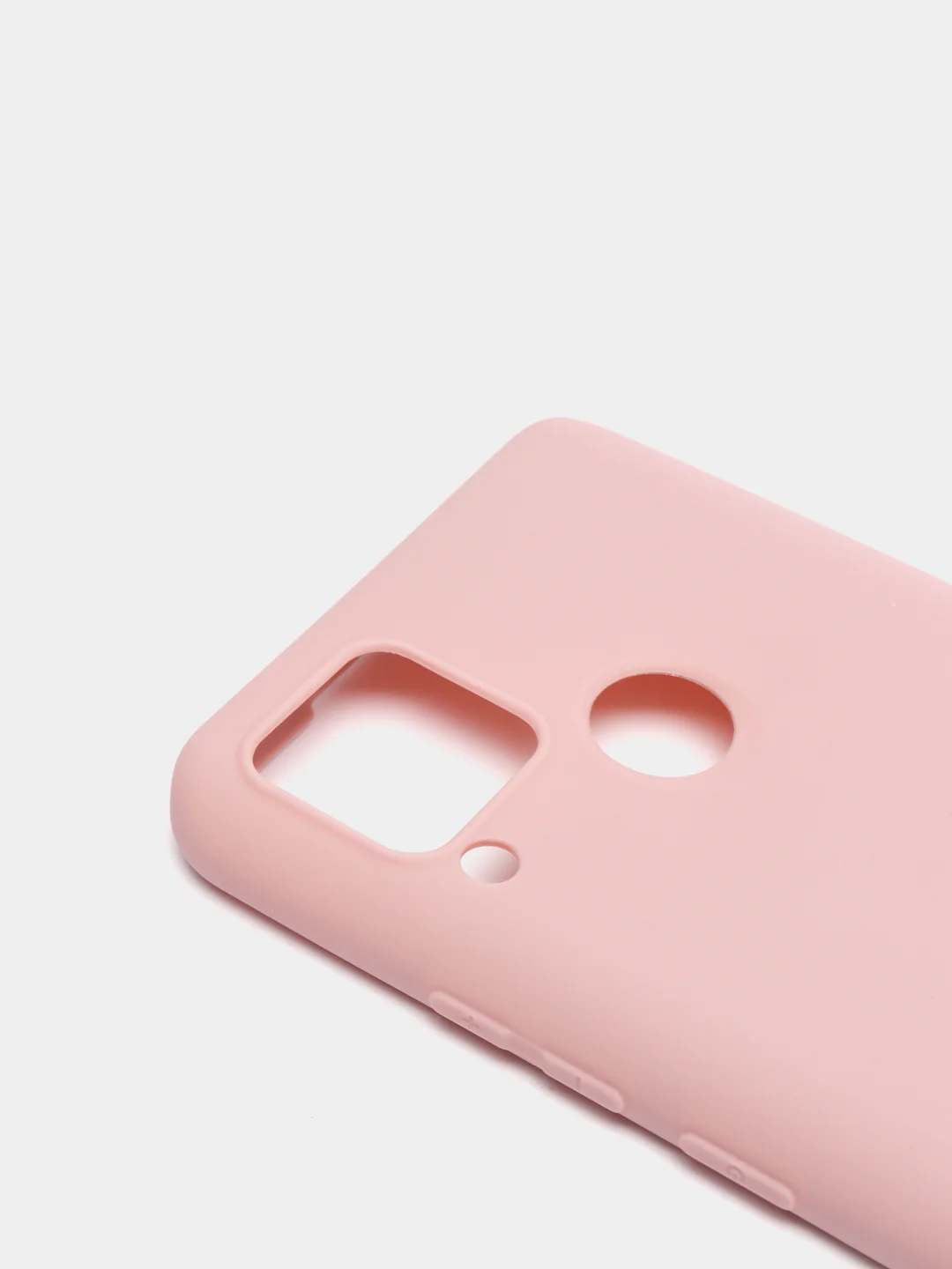 Бежевый чехол для Realme C15 силиконовый