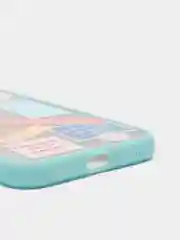 Мятный чехол на Айфон (iPhone) 11, XR, 7, 8 Plus, SE, 12, 13, 14, 15 Pro Max, пластиковый
