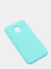 Бирюзовый чехол Samsung Galaxy A6 2018 силиконовый