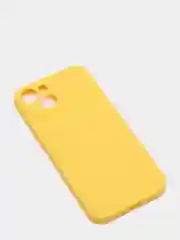 Желтый чехол iPhone 11 14 13 12 Pro Mini Plus XR 7 8 SE 2020 силиконовый (Айфон ХР Про Мини Плюс)