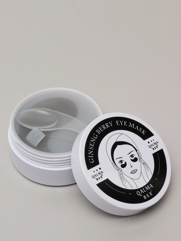 Гидрогелевые патчи QALMA Ginseng Berry Eye Mask Black 60 штук