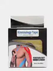 Желтый тейп 5 см*5м спортивный, кинезио-тейп, кинезиологическая лента