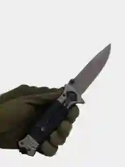 Нож Browning FA38 складной туристический, сталь 440С, Liner Lock, рукоять G10 черная