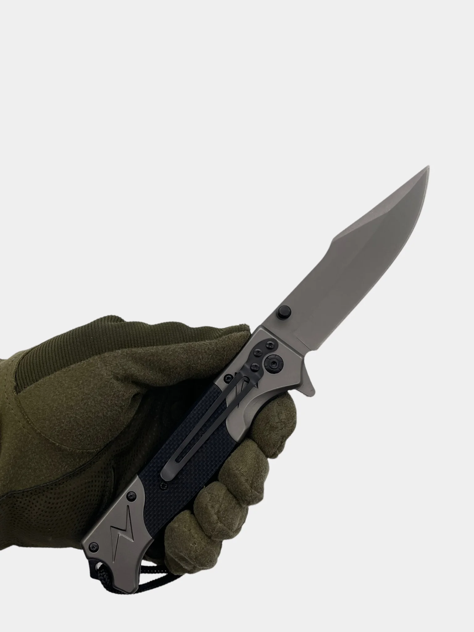 Нож Browning FA46 складной туристический, сталь 440С, Liner Lock, рукоять G10 черная