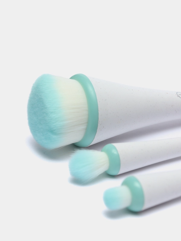 Набор мини-кистей для макияжа с косметичкой EcoTools All Eyes On Me Mini Ultimate Brush