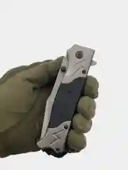 Нож Browning FA46 складной туристический, сталь 440С, Liner Lock, рукоять G10 черная