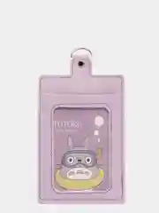 Сиреневый бейдж вертикальный