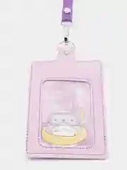 Сиреневый бейдж вертикальный