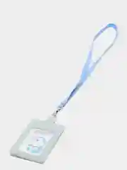 Лазурный бейдж вертикальный
